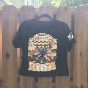 Vintage Military Echo Company Assassins Crop Tee